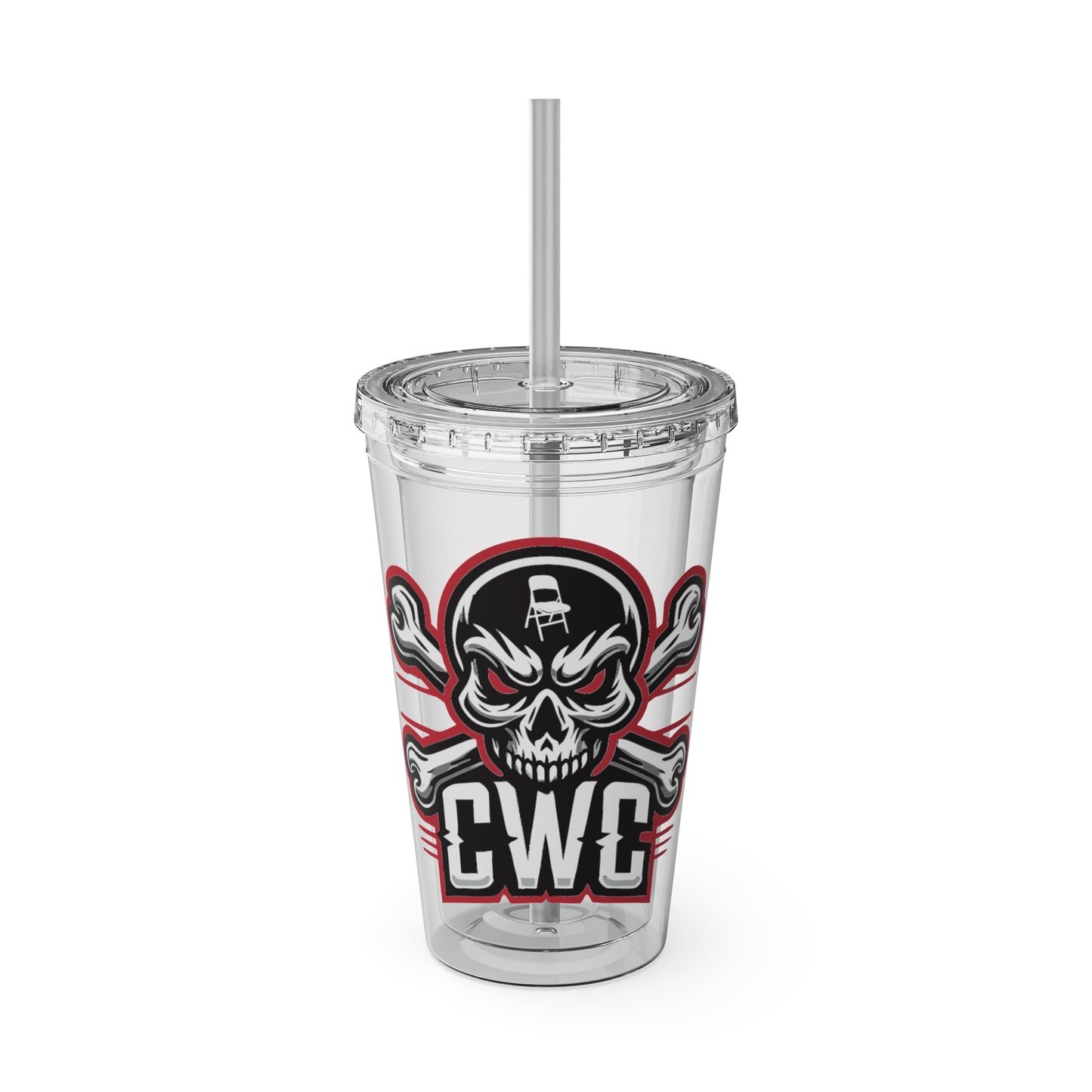 Sunsplash Tumbler with Straw, 16oz