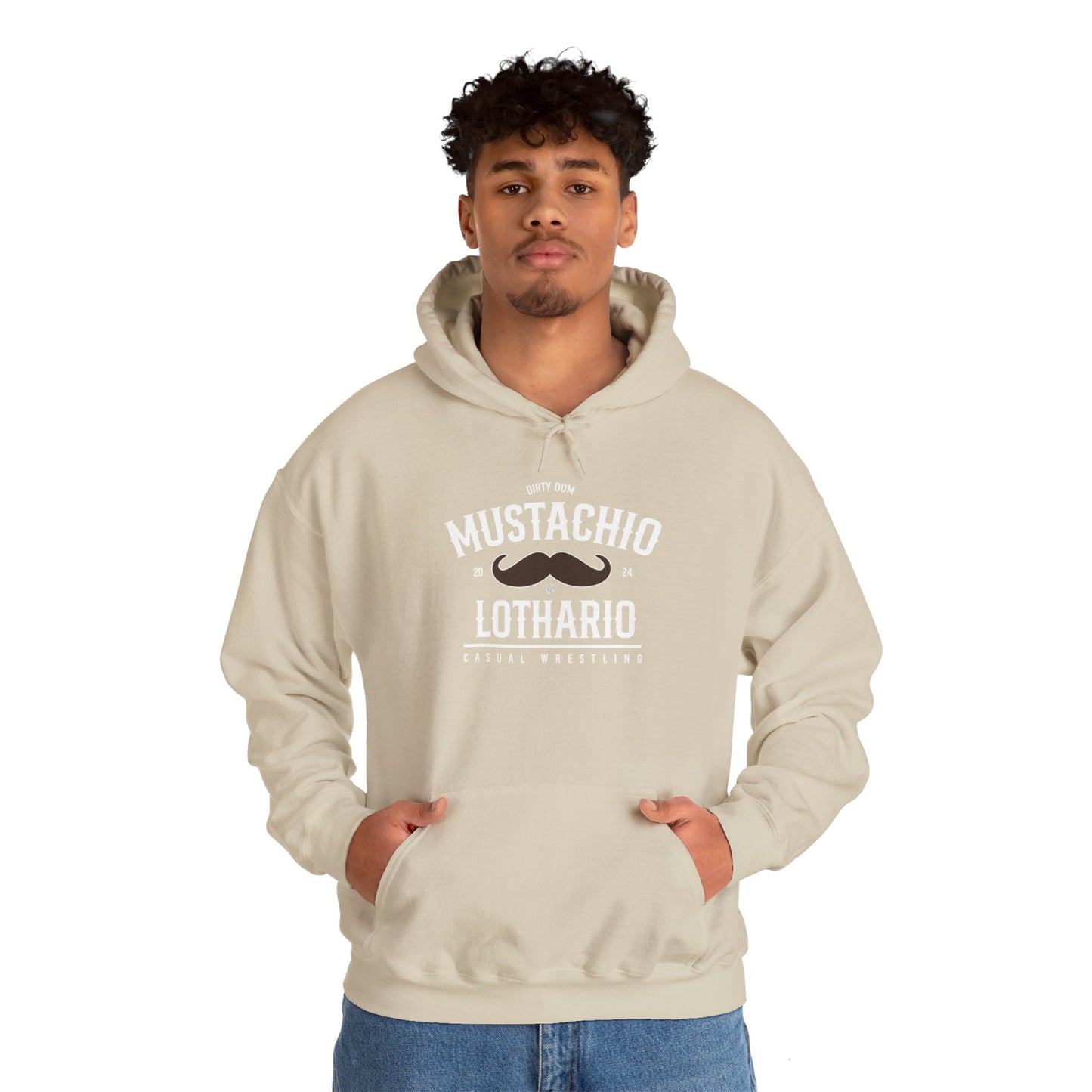 Mustachio Lothario Hoodie