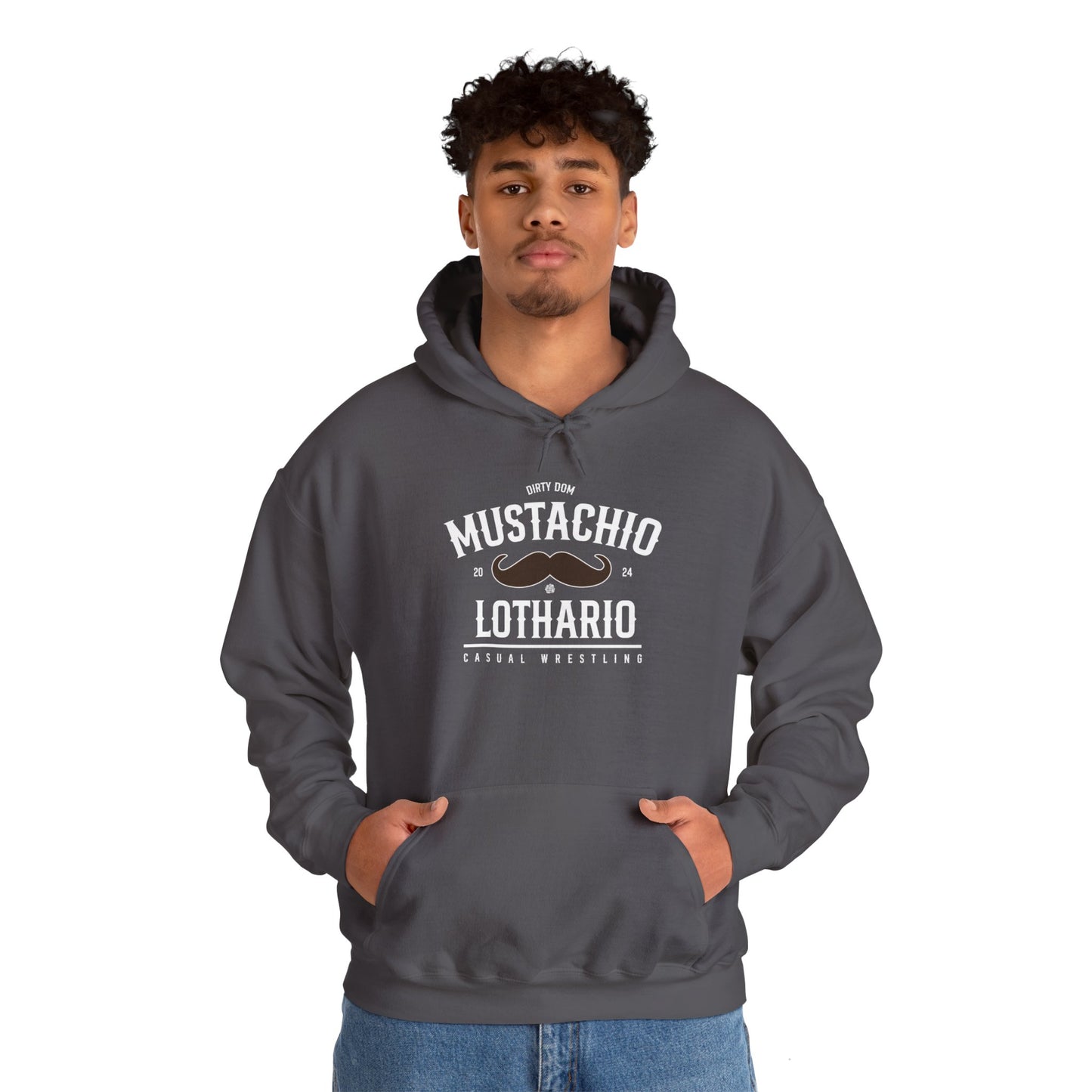 Mustachio Lothario Hoodie