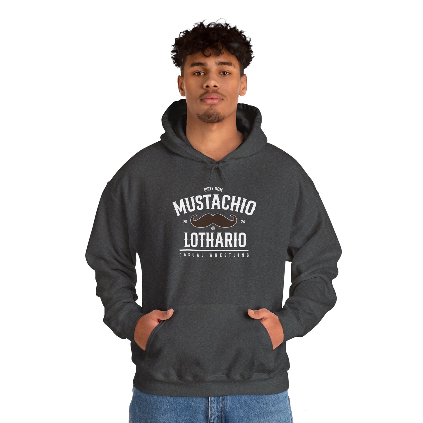 Mustachio Lothario Hoodie